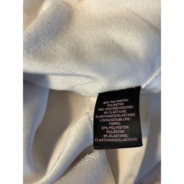 Victoria's Secret White High Waisted Pencil Skirt Size 2 Office Professional - Image 5