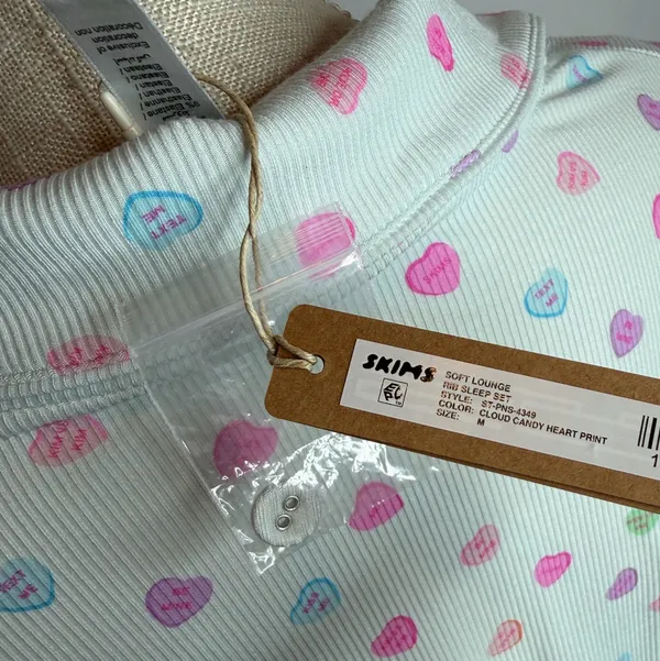 NWT Skims Soft Lounge Rib Sleep Top - Image 5