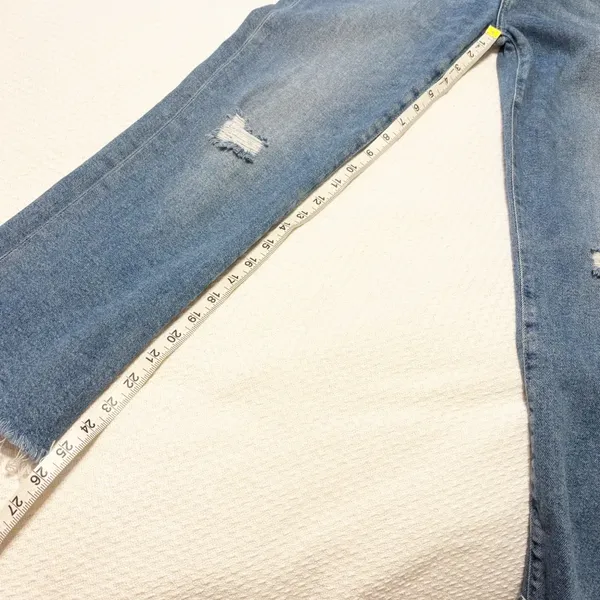 7‎ For All Mankind Women's Ultra High Rise Slim Kick Flare Jeans size 28 - Image 9