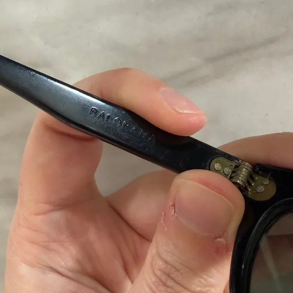 Vintage Ray-Ban Balorama Black Sunglasses (Clint Eastwood, Dirty Harry) - Image 6
