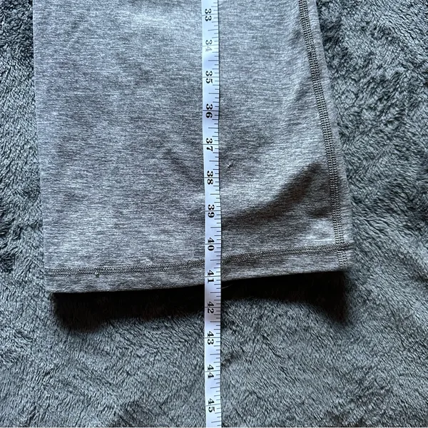 Offline by Aerie Fold-over‎ Hem Flare Leggings Gray Women's Size Large Short - Image 7