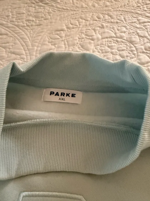Parke fleece mockneck icy blue - Image 4
