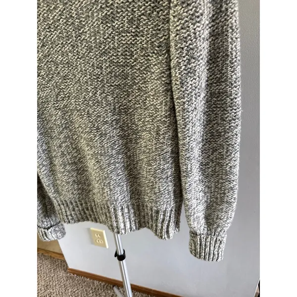 AE American Eagle Women's‎ Wool Rabbit Hair Gray Cardigan Sweater Size XL - Image 5