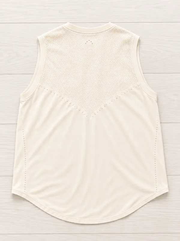 Varley Women's Morro Athletic Tank Top Sleeveless White S/M - Image 2