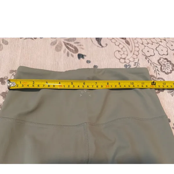 Varley FreeSoft High-Rise 23" Crop Leggings - Sage Green - Size Small - Image 7
