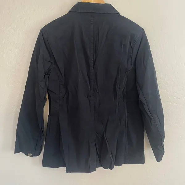 NWT Pact Cotton Twill Blazer Womens Sz Medium Workwear Career Organic Cotton - Image 3