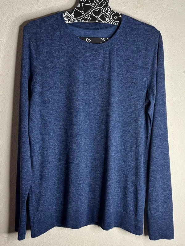 Lululemon Swiftly Breathe Long Sleeve Water Drop / Night size 8 - Image 2