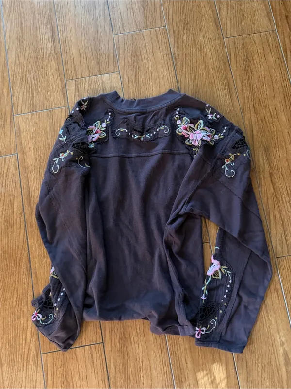 Free People Lilith Long Sleeve Tee - Image 6