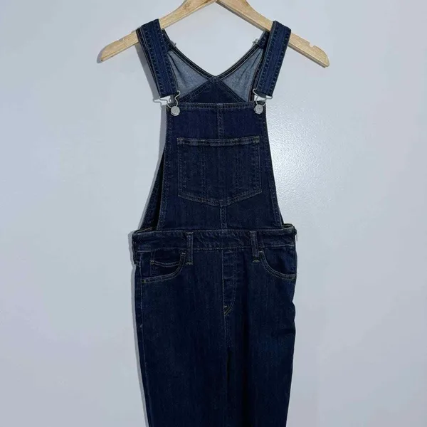 New Levi's Skinny‎ Dark Wash Denim Overall Size 26 Casual Nomcore Minimalist - Image 3