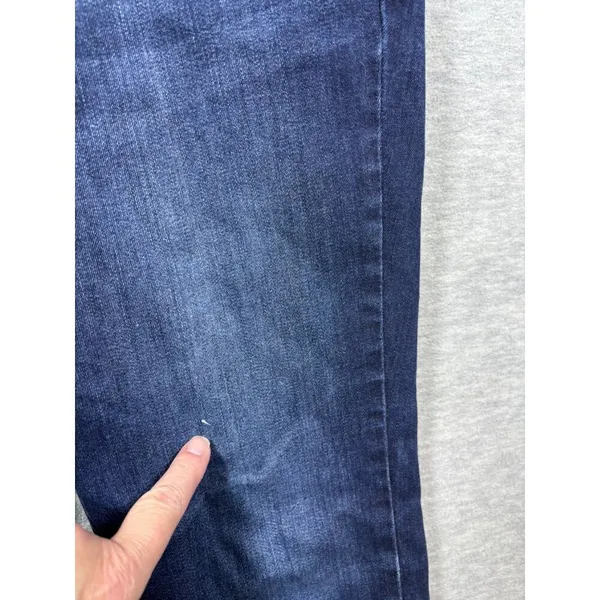 KanCan Womens High-Waisted Skinny Jeans Button Fly Size‎ 11/29 Dark Wash - Image 3