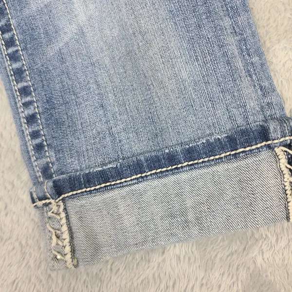 MISS ME Capri Jeans Angel Wings Embellished‎ Size 31 JE5436P3 Western Cropped - Image 11