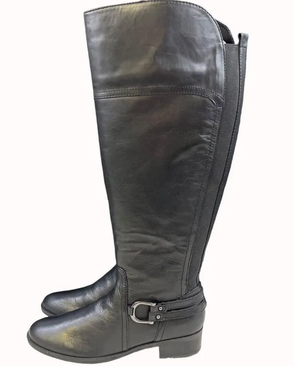 Audrey Brooke Women's Black Shoes/Knee High Boots Sz 8.5M SKU 5165 - Image 4