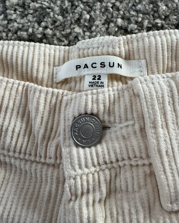 PacSun Corduroy Embroidered Shorts - Image 3