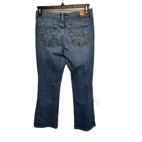 Levi’s 515 Boot Cut Jeans Womens 8 Medium Wash Denim Classic Fit Stretch 29/30 - Image 7