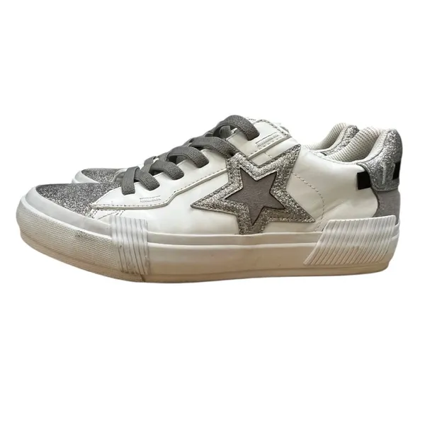Mark Nason Women’s Respira Silver Star Sneakers - Size 9 - Image 2