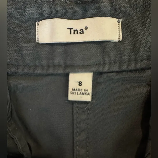 Aritzia TNA Supply Cargo Gray Cotton Pants Size‎ 8 - Image 11