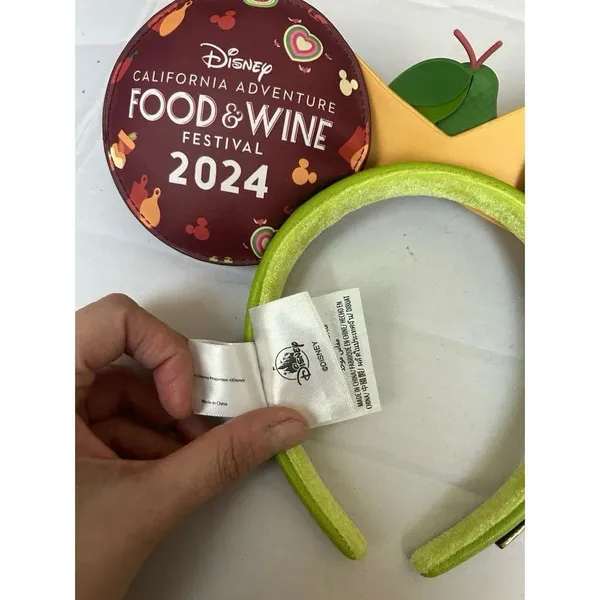 Food and Wine 2024 Festival Loungefly Mickey Mouse Ears - Image 6