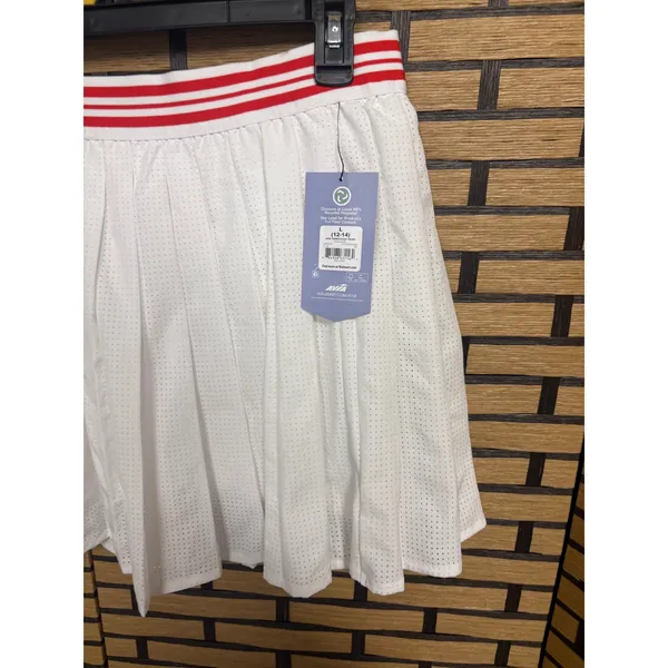 Avia White Pleated‎ Tennis Skort Size Large - Image 4