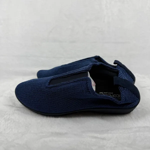 Arcopedico Neoclassic EP Blue Knit Slip On Shoes Size‎ 40 Made in Portugal US 9 - Image 8