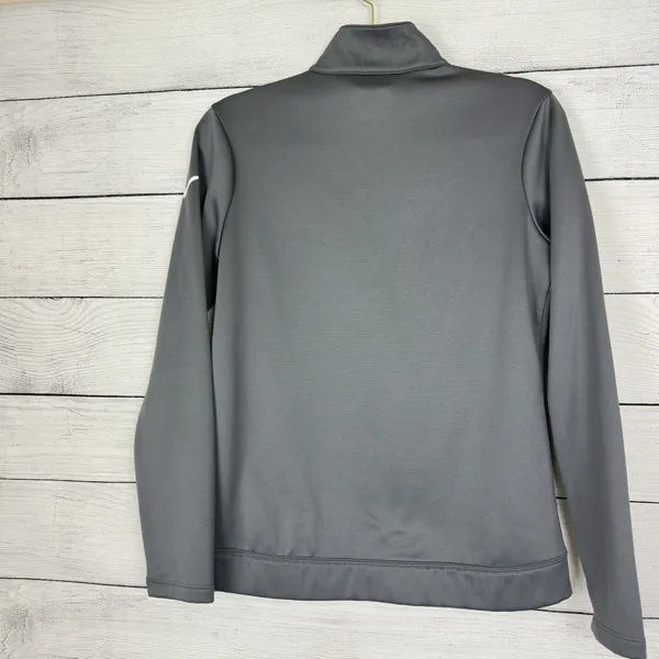 Nike Golf Women's Performance Zip Pullover Size‎ Small Grey Athletic Active - Image 4