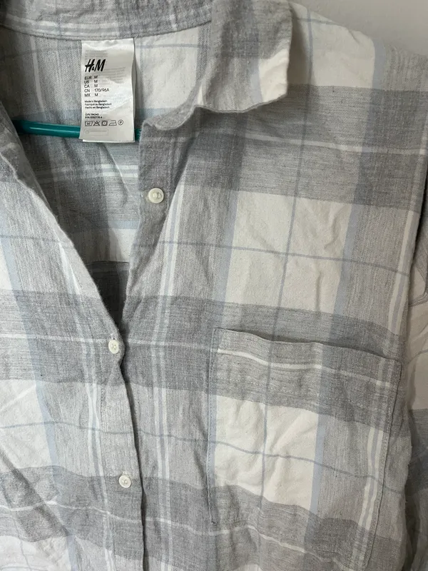 Grey Plaid Pajamas - Image 3