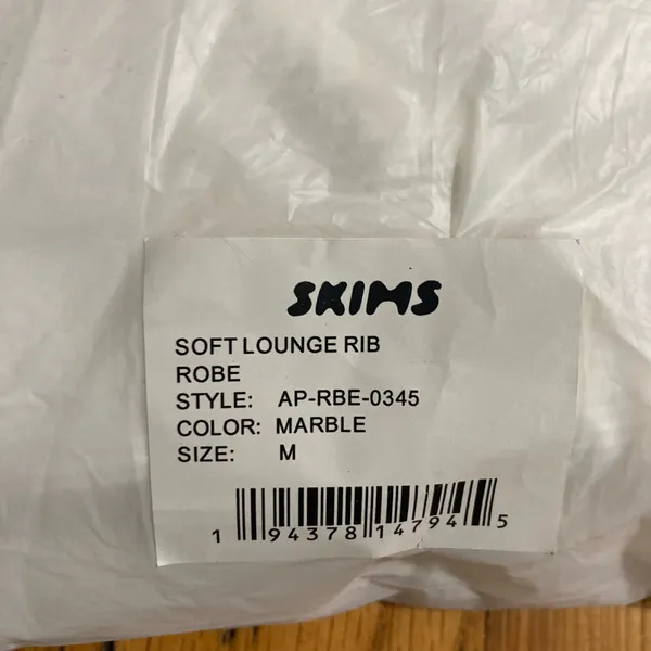 SKIMS Soft Lounge Short Robe M - Image 5