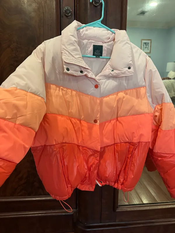 Puffer Jacket Pink - Image 2