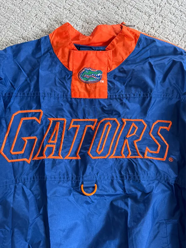 Fans UF Gators Rain Jacket Pullover Blue Size M - Image 2