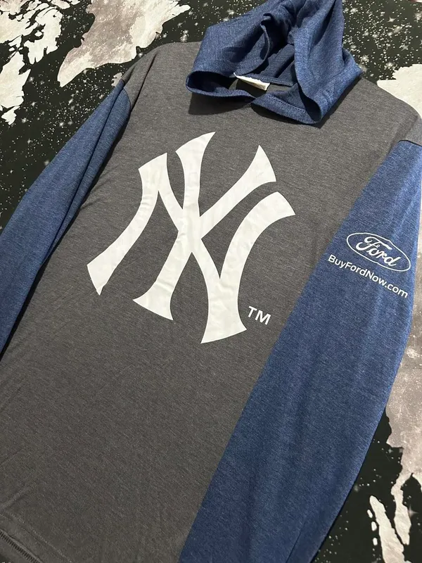 New York Yankees Ford Lightweight Promo Hoodie - Image 2