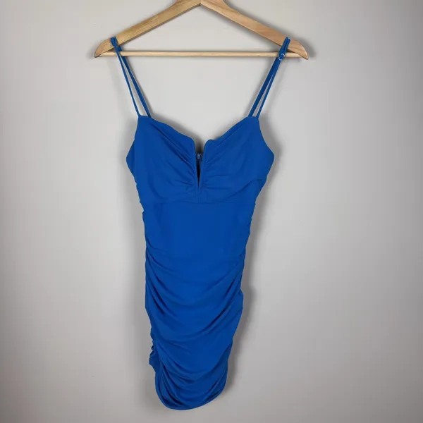 Europa Body-con Short Mini Sleeveless Club Date Night Party Dress‎ Size M - Image 14