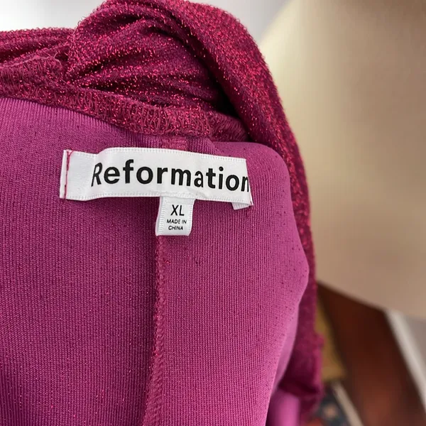Reformation Breslin Dress Pink‎ - Image 10