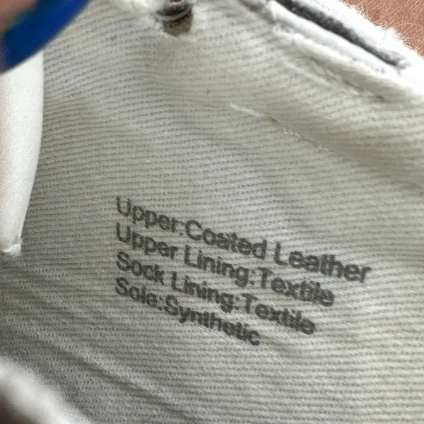 Madewell Court Leather Sneakers Cloudlift Lace Up Low Top Ivory Multi W6.5 M5 - Image 6