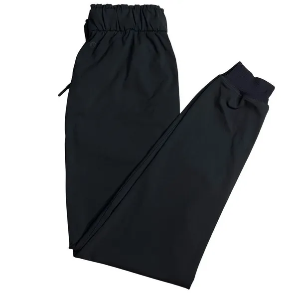 Lululemon Keep Moving Ankle Jogger Pant size 4 Black High Rise Drawstring - Image 7