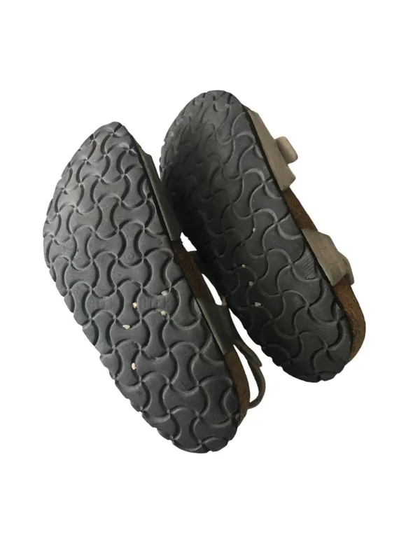Birkenstock Rio Sandals Metallic Silver Iridescent 36 Women's Size 5 - Image 5