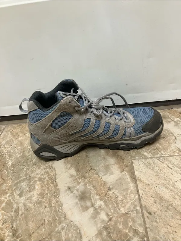 COLUMBIA Armitage Lane Mid Waterproof Hiking Boots Women’s 8.5 Grey blue - Image 6