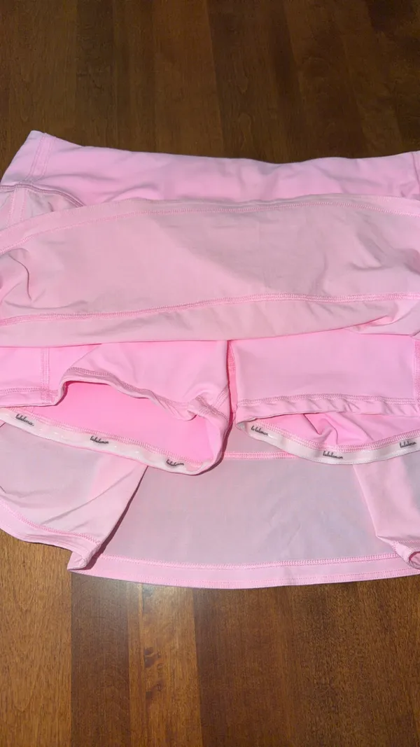 Lululemon Pink Tennis Skirt Pleated - Image 6