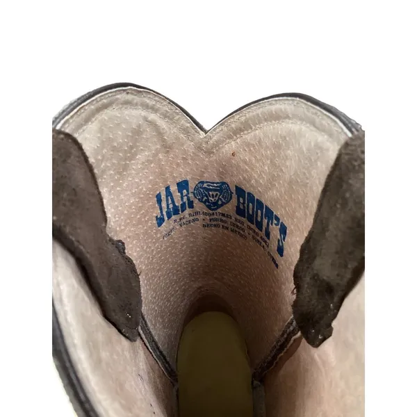 Jar Boots Western Boots 100% Leather Size 6.5 NWT SKU 674 - Image 4