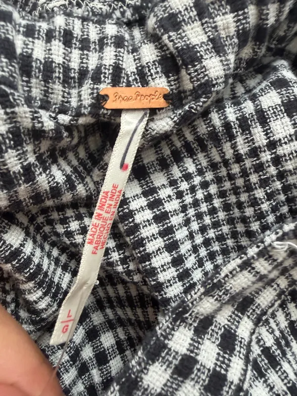 Free People Gingham Dress - Image 7