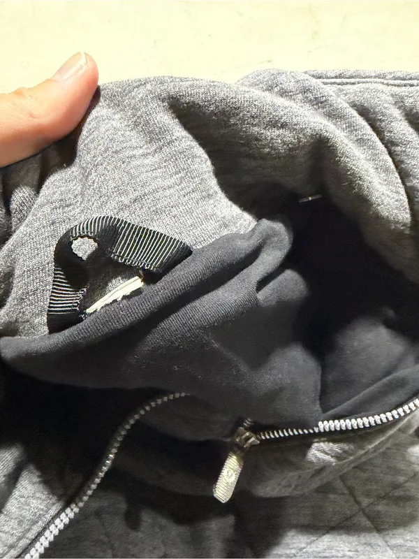 Lululemon forever warm Quarter-Zip Quilted Pullover Gray 2 - Image 6