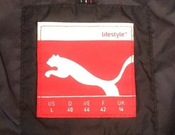 Ferrari black windbreaker style puma zip up car jacket size small nylon cars - Image 7