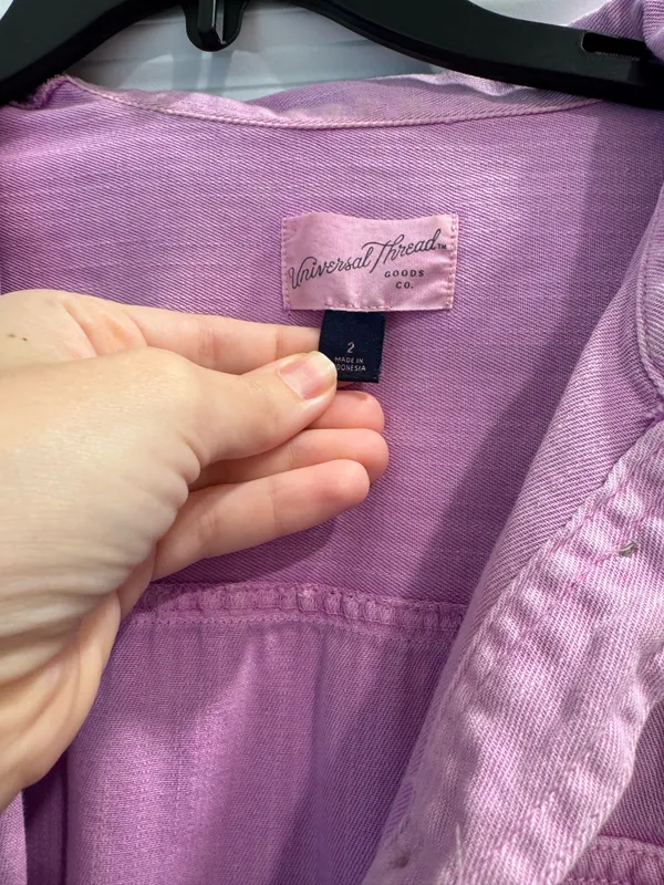 Universal threads jumpsuit Purple Size 2 - Image 2