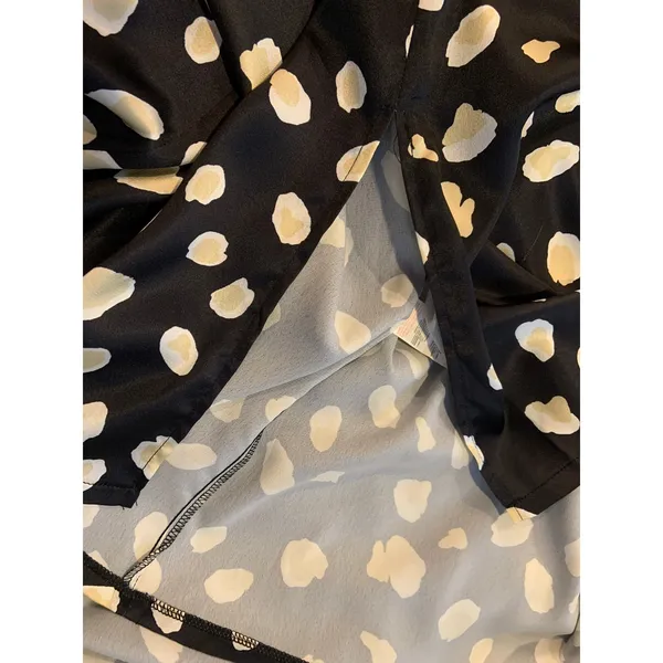 Women's Pretty Little Thing Leopard Print Satin Cowl Neck Maxi Dress Size 10 - Image 5