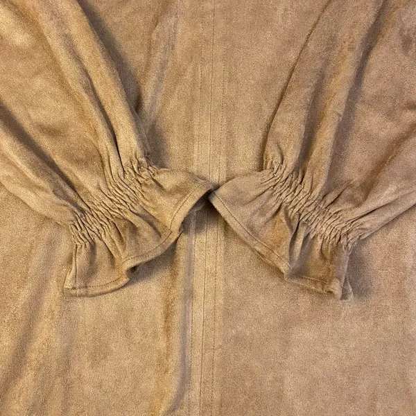 Joh NWT Abigail Suede Top Womens Size‎ XL In Caramel Boho - Image 6