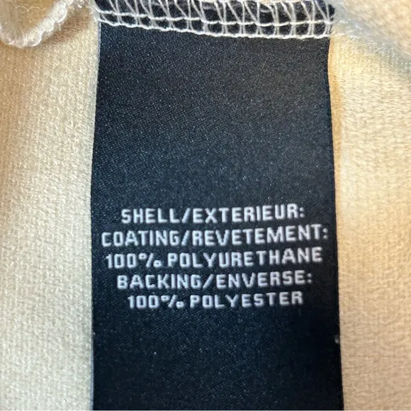 7 For All Mankind Sage Green Vegan Leather‎ Straight Leg Pants - Image 6
