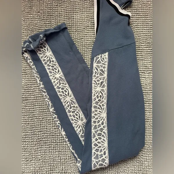 Free People Movement blue romper - Image 4