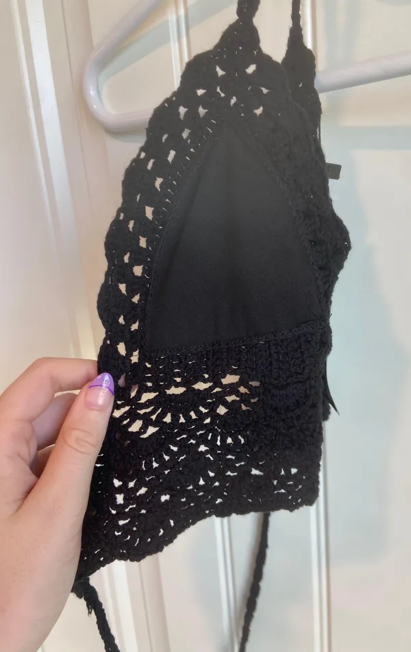 Black lace top - Image 2