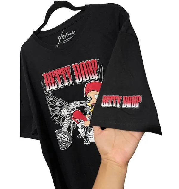 Betty Boop Motorcycle XL T-shirt - Image 2