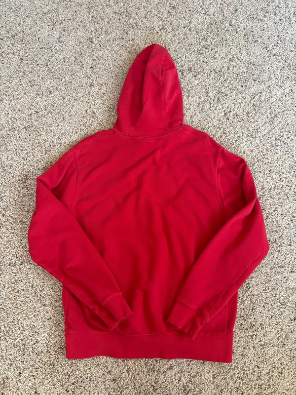Red Nike Sweatshirt Hoodie - Image 5