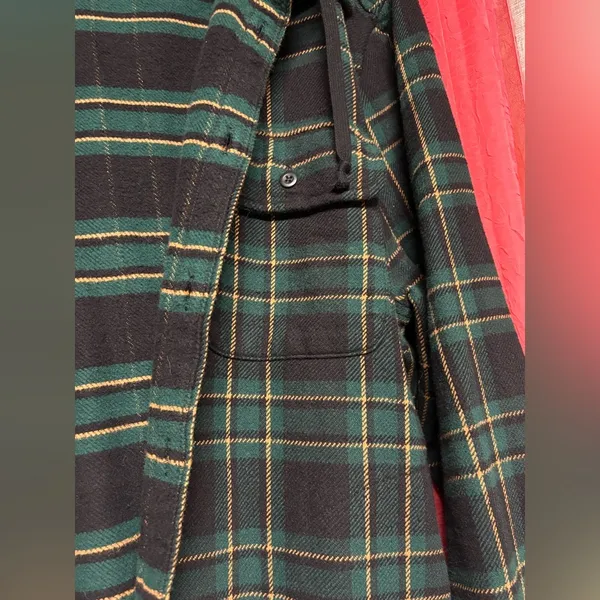 American Eagle Outfitters flannel plaid jacket/ XXL - Image 2