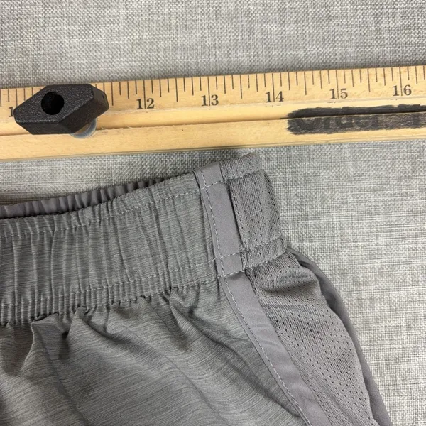 Nike Dri-FIT Running Shorts Womens M Gray 3 In Lined Athletic Pockets DB4487-067 - Image 6